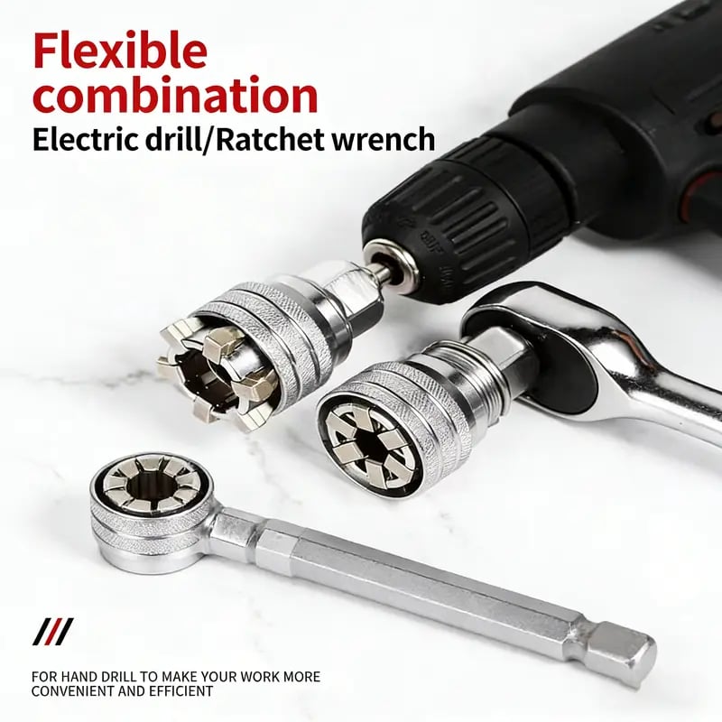 🎁6-in-1 Multi-Function Socket Wrench | Quick-Change Head | Heavy Duty ⭐ 4.8 Rating (2,700+ Reviews) | Last Chance: 49% OFF 🔥