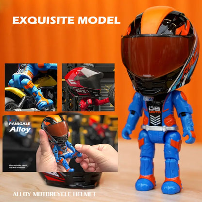🏍️MotoGP Helmet Metal Mini Figure