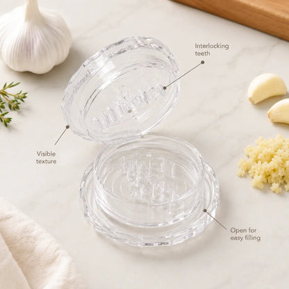2PCS GET FREE 1 Clear Manual Garlic Twister and Ginger Mincer Tool