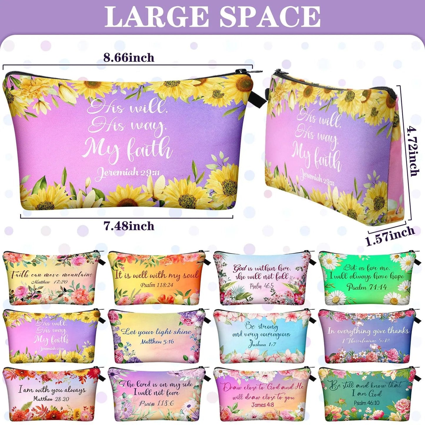 💖🎁Christian Makeup Bag