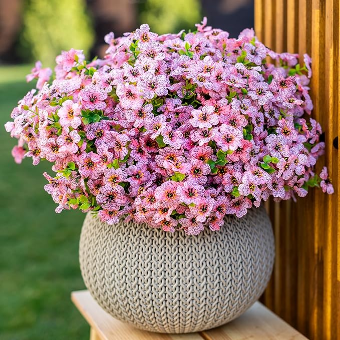 💥49% OFF🌺UV Resistant Colorful Artificial Flower💐🌺UV Resistant Fade-Free Colourful Artificial Flower