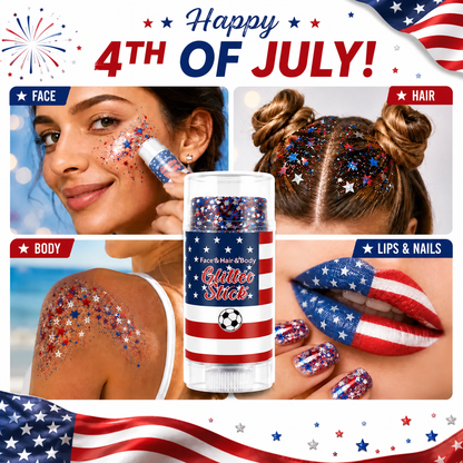 ✨ LIMITED-TIME 50% OFF 🌟USA Glitter Stick-Waterproof & Sweatproof for All-Day Celebrations