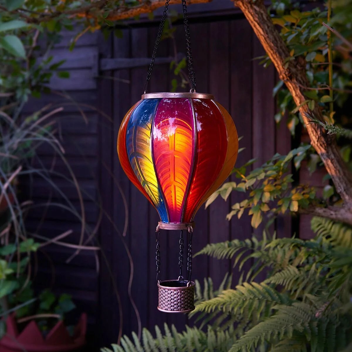 🔥Solar Hanging Rainbow Balloon Lantern🎈