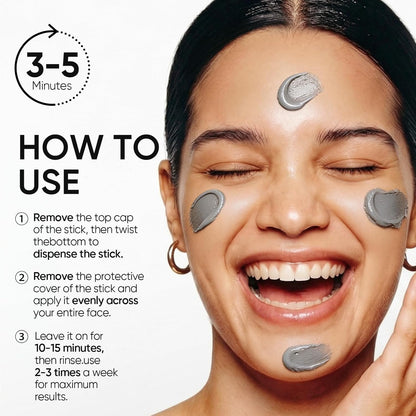 Skintific Alaska Volcano Blackhead & Pore Deep Cleansing Clay Mask Stick