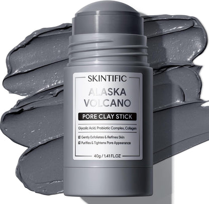 Skintific Alaska Volcano Blackhead & Pore Deep Cleansing Clay Mask Stick