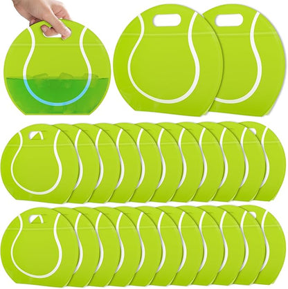 24pcs Soccer Snack Bags with Handles Reusable Sealed Candy Bags