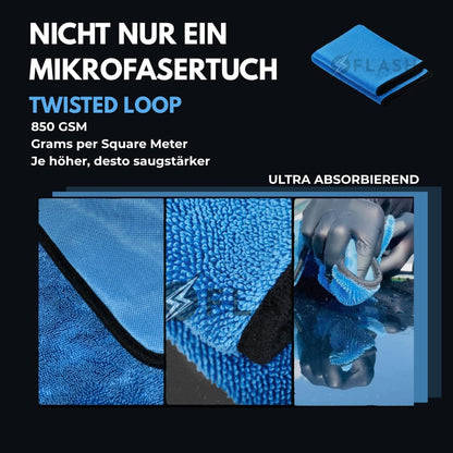 💧🚗Flash Detail V2 Car Drying Cloth-Ultra Absorbent Car Drying Towel