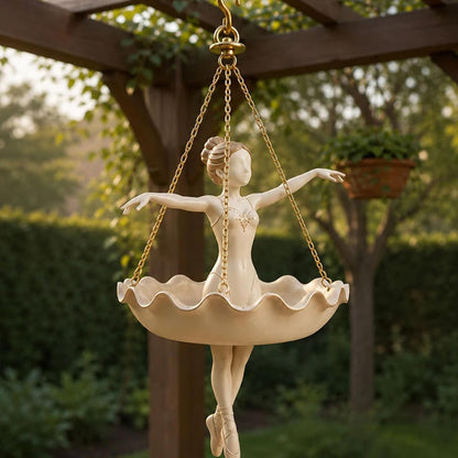 Ballet Dancer Hanging Planter – Elegant Garden Art for Your Favorite Plants 🩰🌿