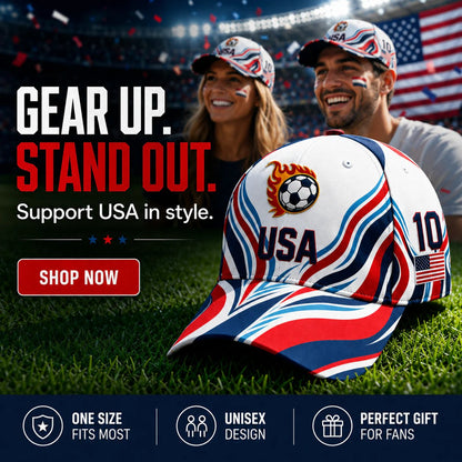 🧢Unisex USA Football Lover Baseball Cap