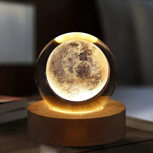 3D Crystal Planet Lamp
