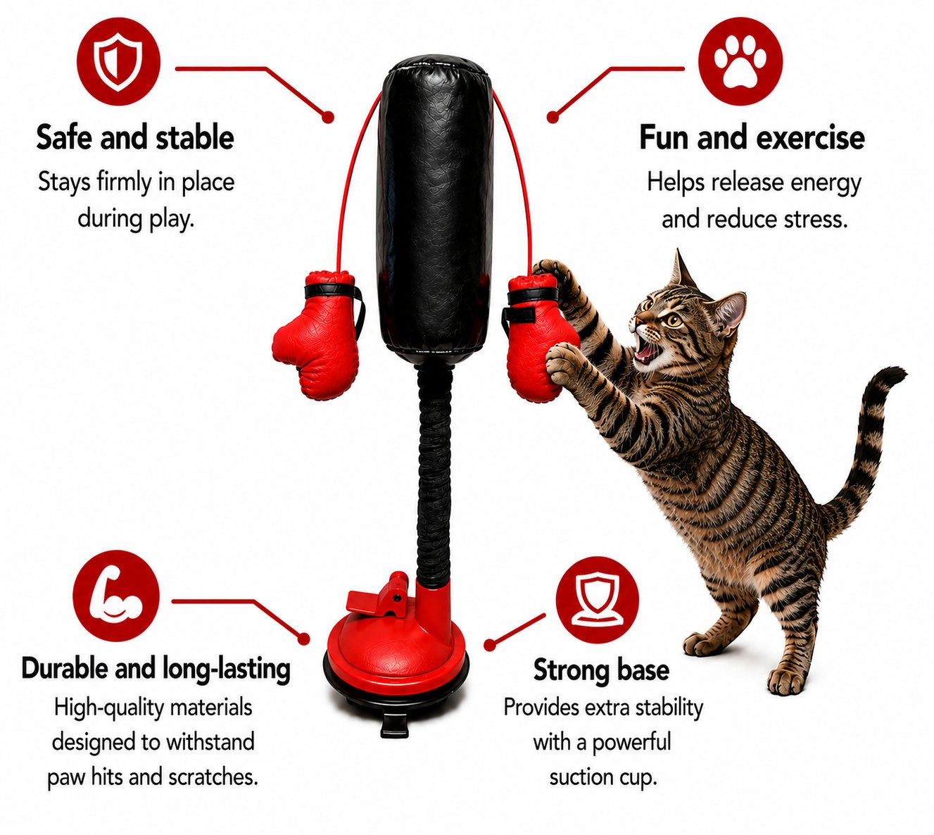 The second half-price offer🔥🔥Mini Cat Punching Bag