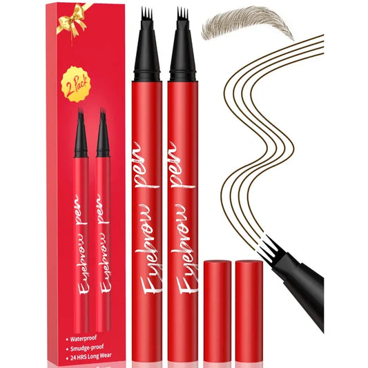 2-Pack Eyebrow Pens – Natural Hair-Like Strokes