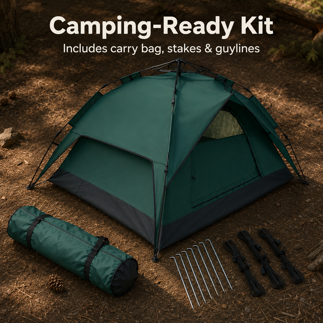 ✨Instant Pop-Up Camping Tent | Waterproof Lightweight Outdoor Ten