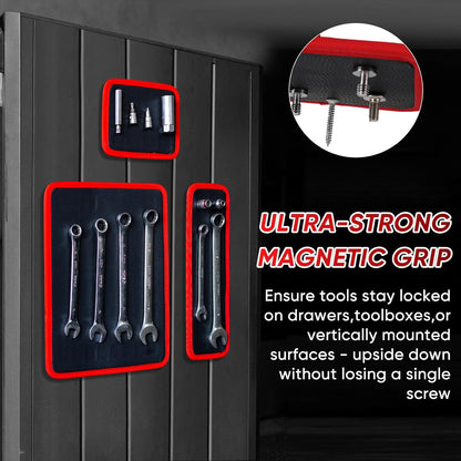 🔥 Father’s Day Magnetic Tool Mat – Keep Screws Sockets & Tools Locked in Place