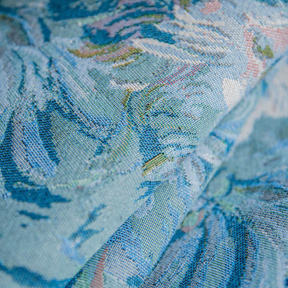 Onwkoti Flower Oil Painting Style Tassel Tablecloth