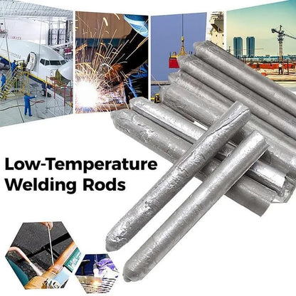 🔥 Low-Temperature Aluminum Welding Rods | Flux-Cored, Fast Melting for Metal Repair & Weld Filling