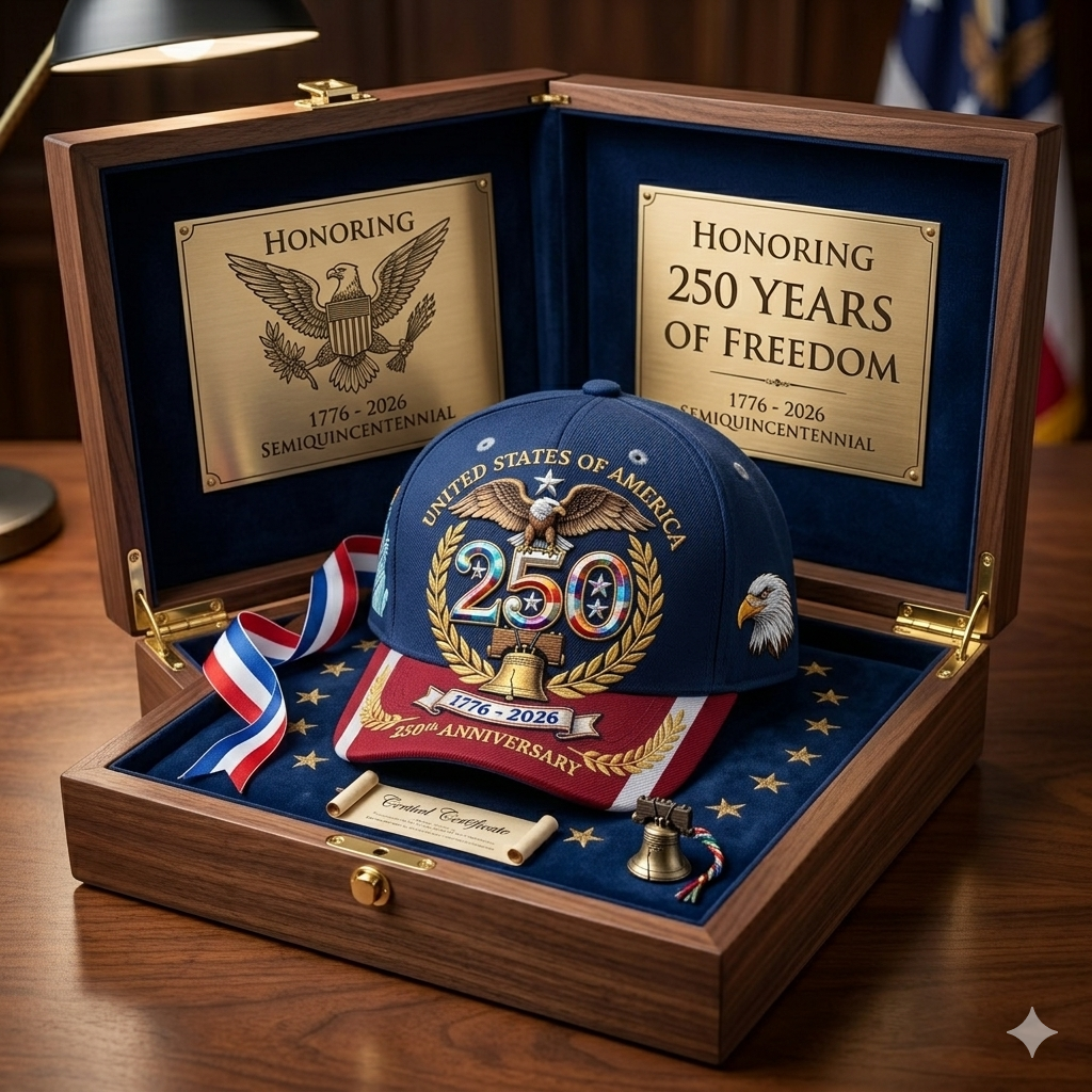 UNITED STATES OF  ANNIVERSARY 250TH  LIMITED EDITION CAP