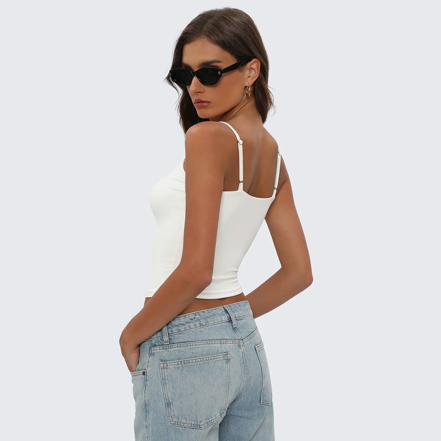 Sexy & Versatile Women's Square Neck Cami Top