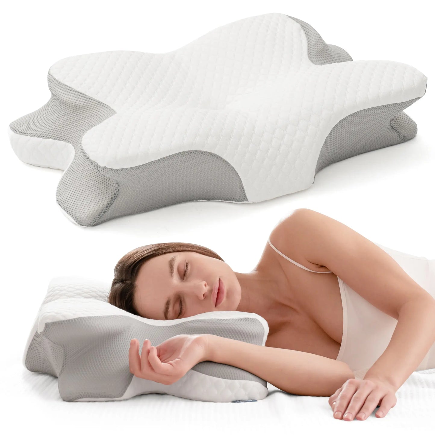 Ergonomic Cervical Pillow for Cozy Sleep