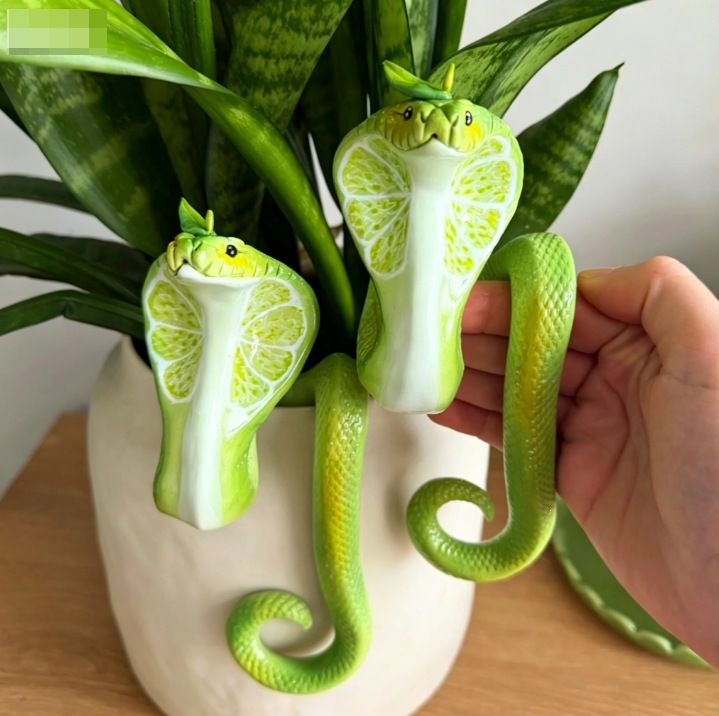 NEW FOR 2026  Cobra Plant Pot Decor🐍🌿