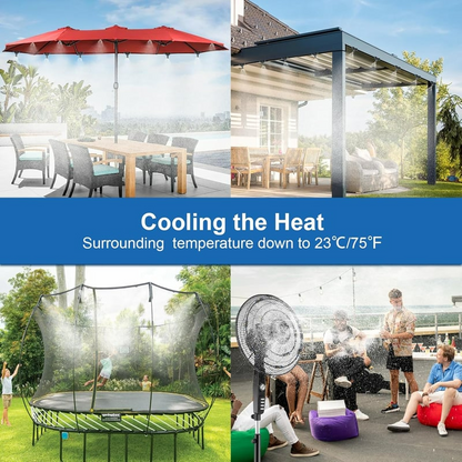 🔥 2026 Summer Sale | 49% OFF 360° Adjustable Garden Misting & Irrigation Kit