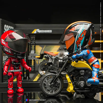 🏍️MotoGP Helmet Metal Mini Figure