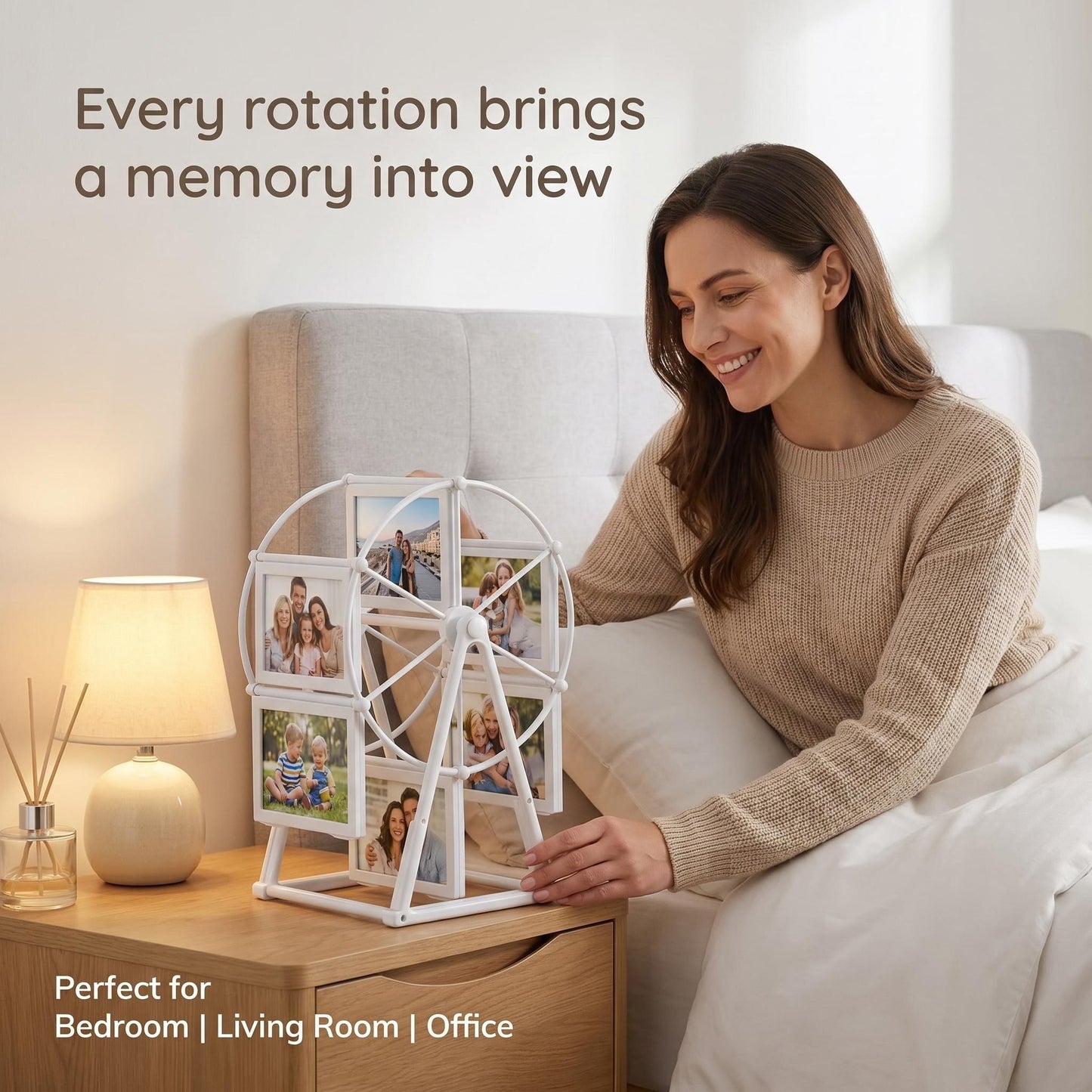 Rotating Ferris Wheel Photo Frame – Turn Your Memories Into Motion