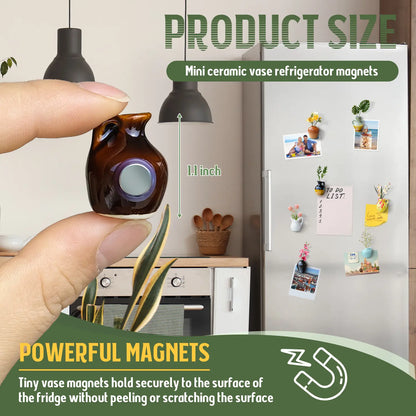 🎁✨Only $3.99 Each! 🧲Mini Magnetic Ceramic Vase