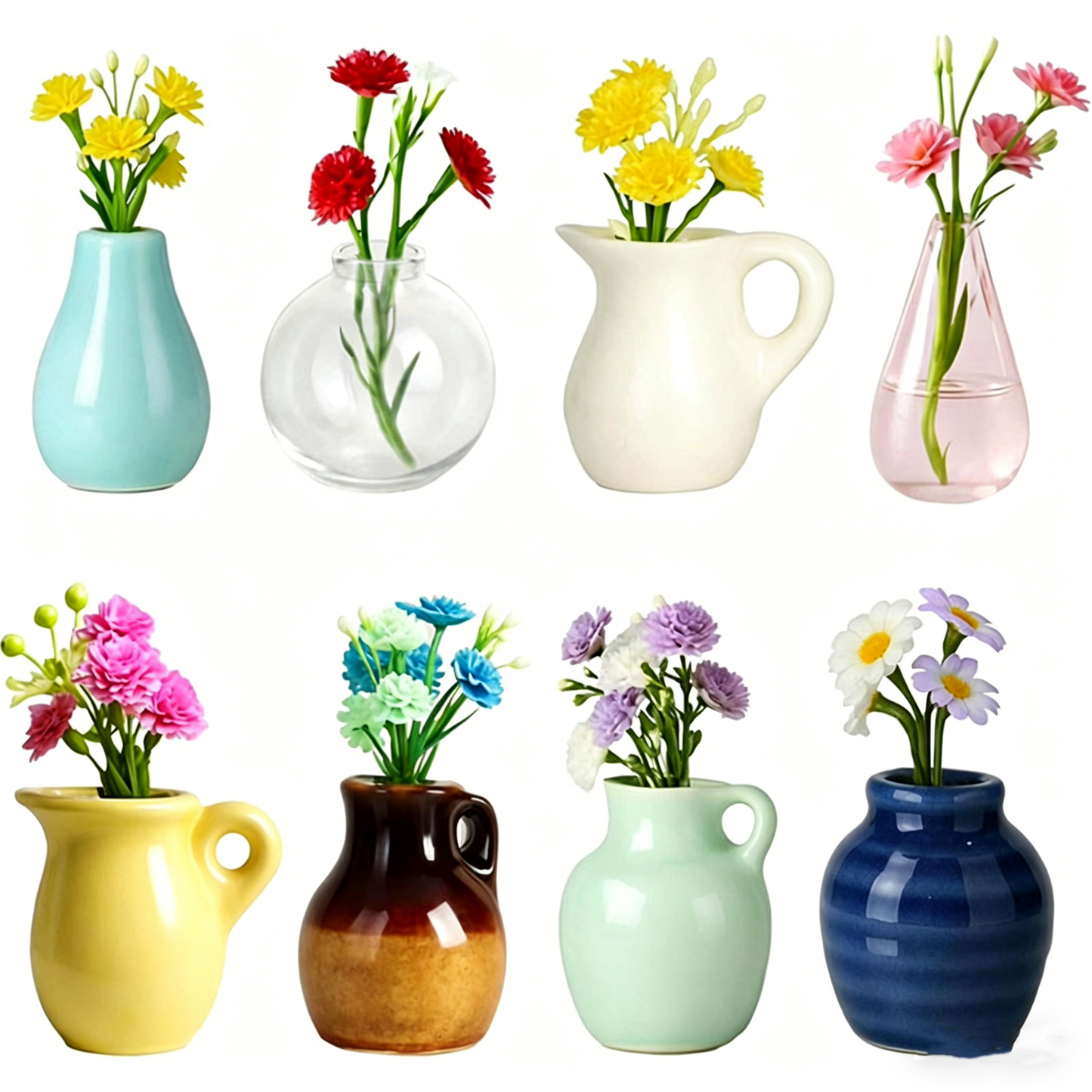 🎁✨Only $3.99 Each! 🧲Mini Magnetic Ceramic Vase