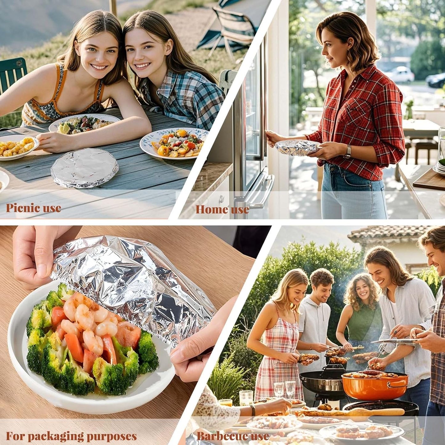 ✨ Kitchen Must-Have – Heat-Retaining Foil Cover | Keep Food Hot, Fresh & Protected