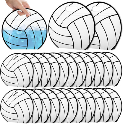24pcs Soccer Snack Bags with Handles Reusable Sealed Candy Bags