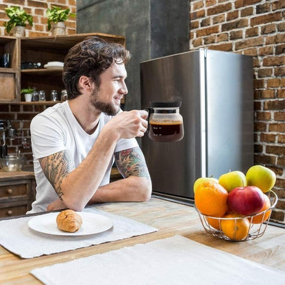 💕 46% OFF💖☕ 16 Oz Glass Coffee Mug – Coffee Pot Style