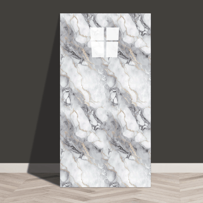 10 Pcs Marble Peel and Stick Waterproof Wall Panels🔥