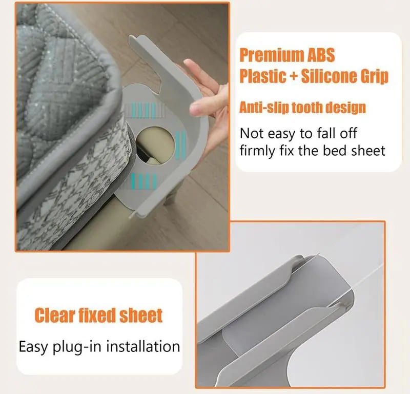 🛏️ No Slip Sheet Holders – Stay Secure All Night | Only $4.99 Each