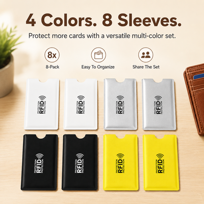 RFID Blocking Sleeves for Credit Cards
