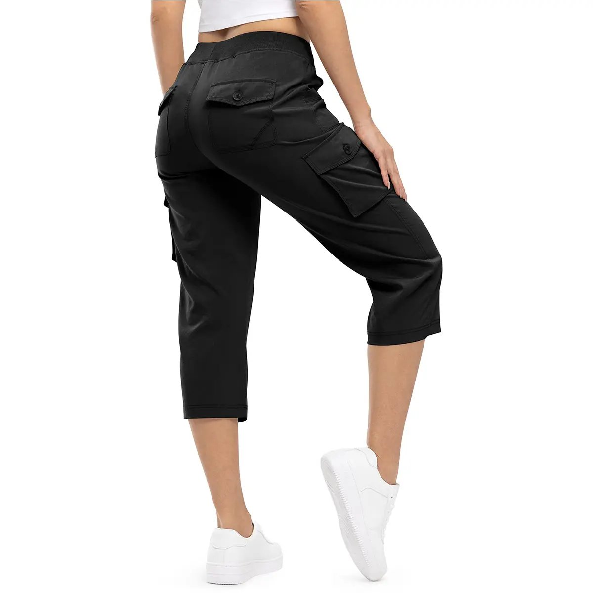 🔥Limited-time offer-Women's Lightweight Hiking Capris: Quick-Dry, 6 Pockets, Loose Fit