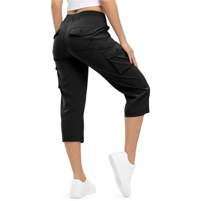 🔥Limited-time offer-Women's Lightweight Hiking Capris: Quick-Dry, 6 Pockets, Loose Fit