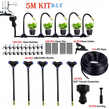 🔥 2026 Summer Sale | 49% OFF 360° Adjustable Garden Misting & Irrigation Kit