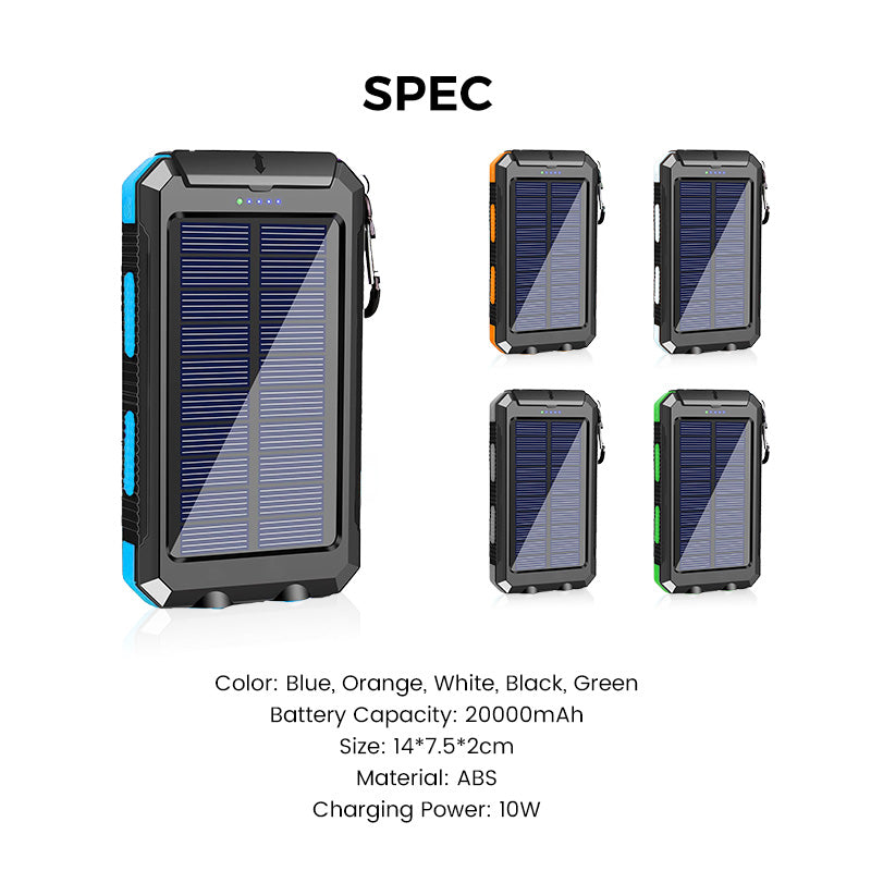 🔥LAST DAY 49% OFF🔥Solar Power Bank-Outdoor emergency essentials
