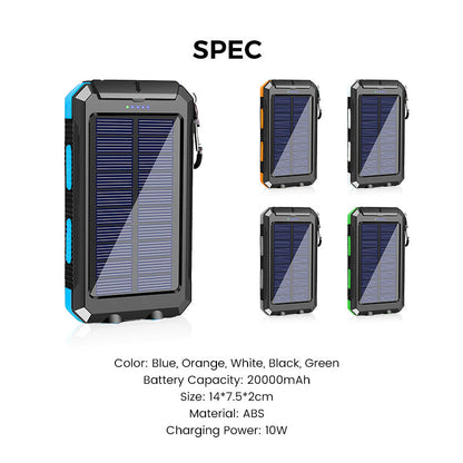 🔥LAST DAY 49% OFF🔥Solar Power Bank-Outdoor emergency essentials