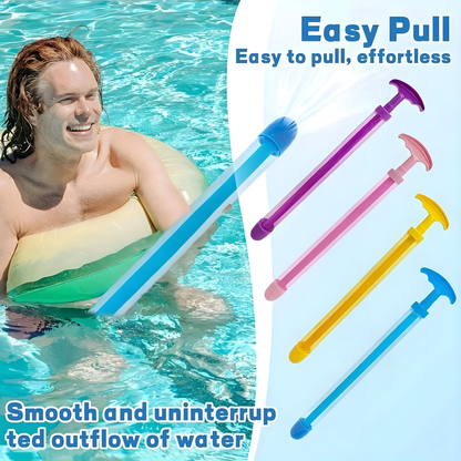 Fun Pull-Out Firework Water Splash Water Blaster | High-Capacity Pump Water Gun for Summer Outdoor Play