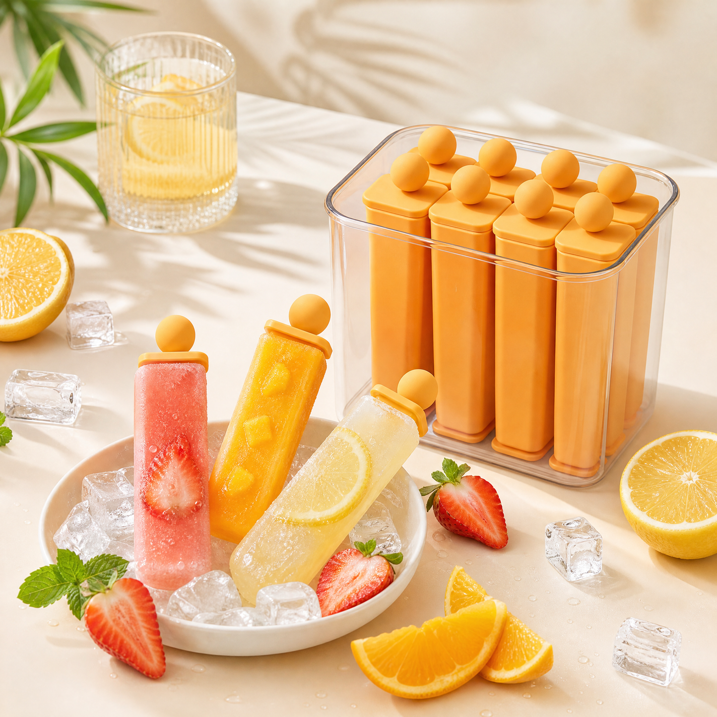 🧊SUMMER BESTSELLER 50%OFF🔥Reusable Ice Pop Molds