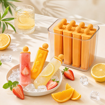 🧊SUMMER BESTSELLER 50%OFF🔥Reusable Ice Pop Molds