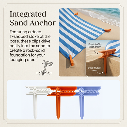 🏖️Beach Towel Anchor Clip