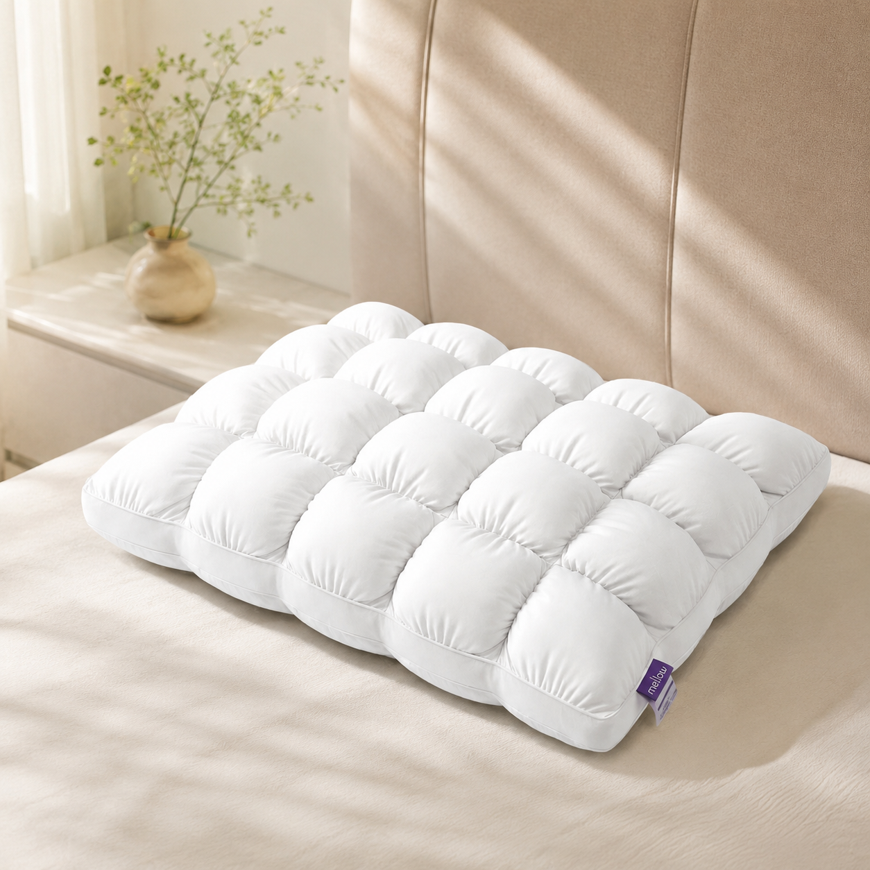 ☁️Mellow Puff Pillow