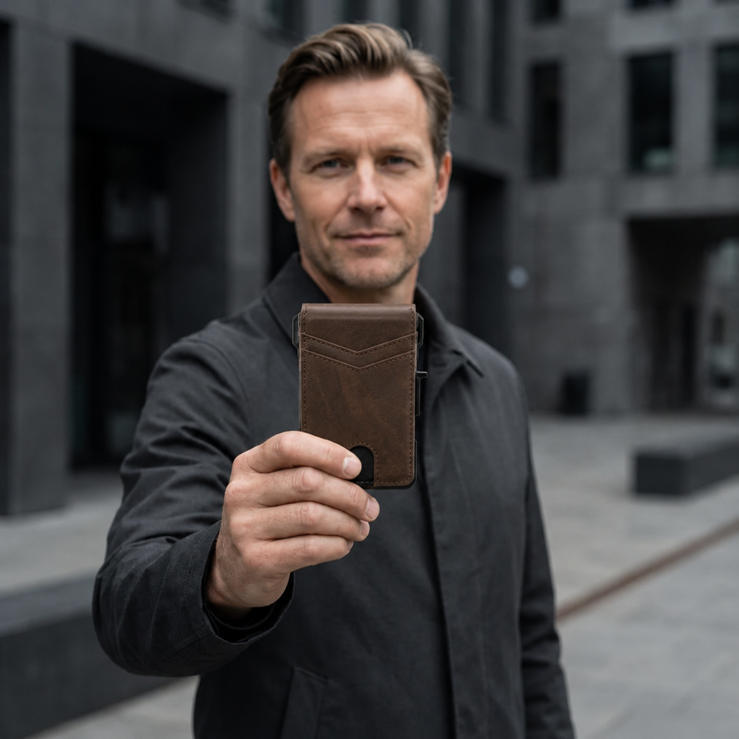 RFID Blocking Pop-Up Aluminum Wallet | Slim Tactical Card Holder