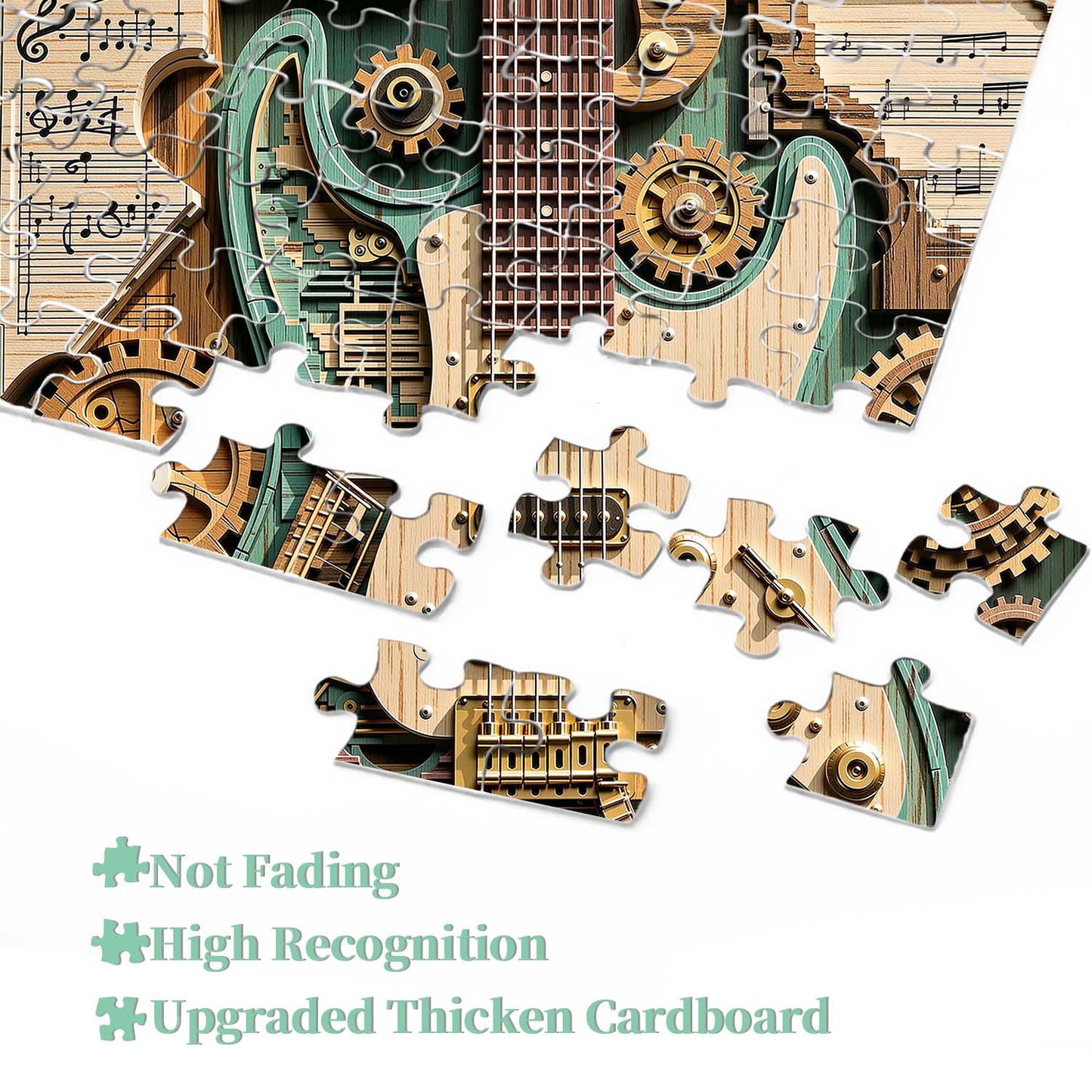 🎸🧩Gears & Strings Jigsaw Puzzle 1000 Piece