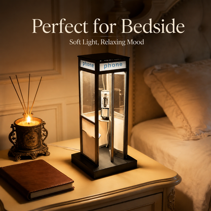 🔥Last Day 49% OFF - ☎️Retro Vintage Tall PhoneBooth Lamp