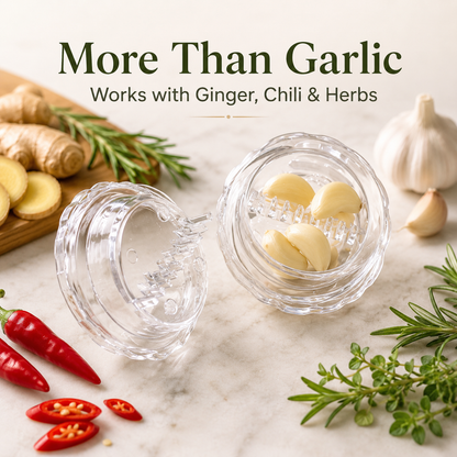 Multifunctional Chopper & Grinder — Suitable for Garlic, Onions, Ginger, Herbs, and Nuts — Impact-Resistant Kitchen Gadget & Home Essential