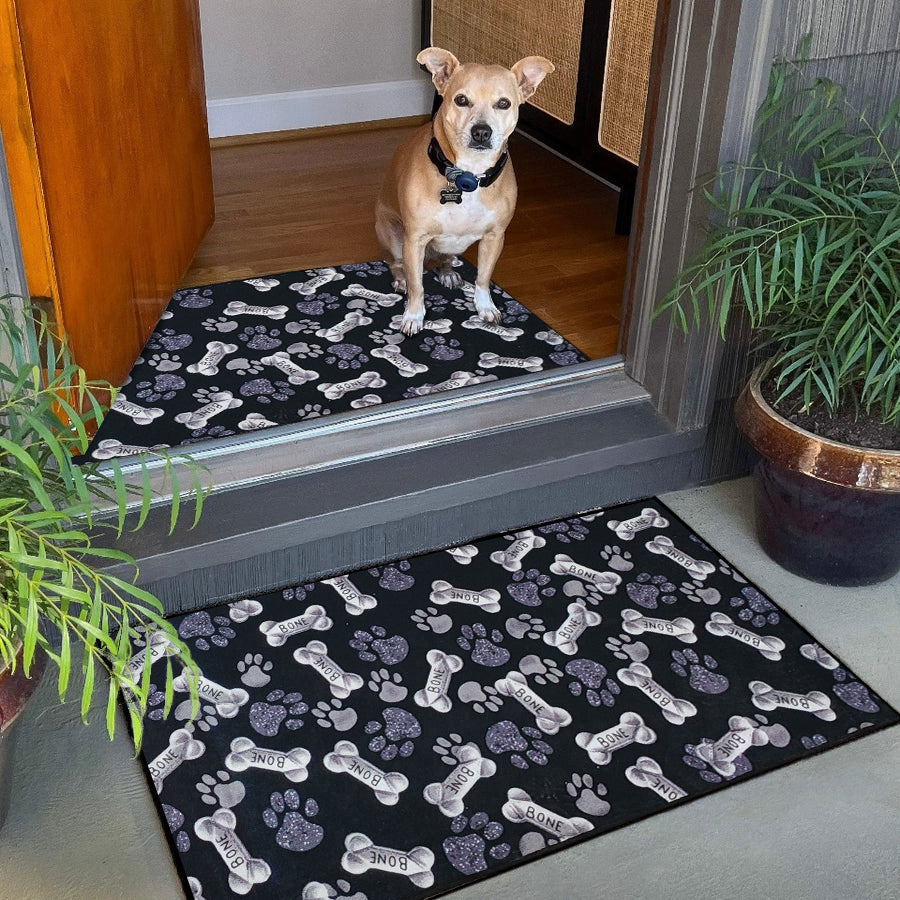 Washable Pet Paw Runner Rug - Non-Slip & Pet-Friendly